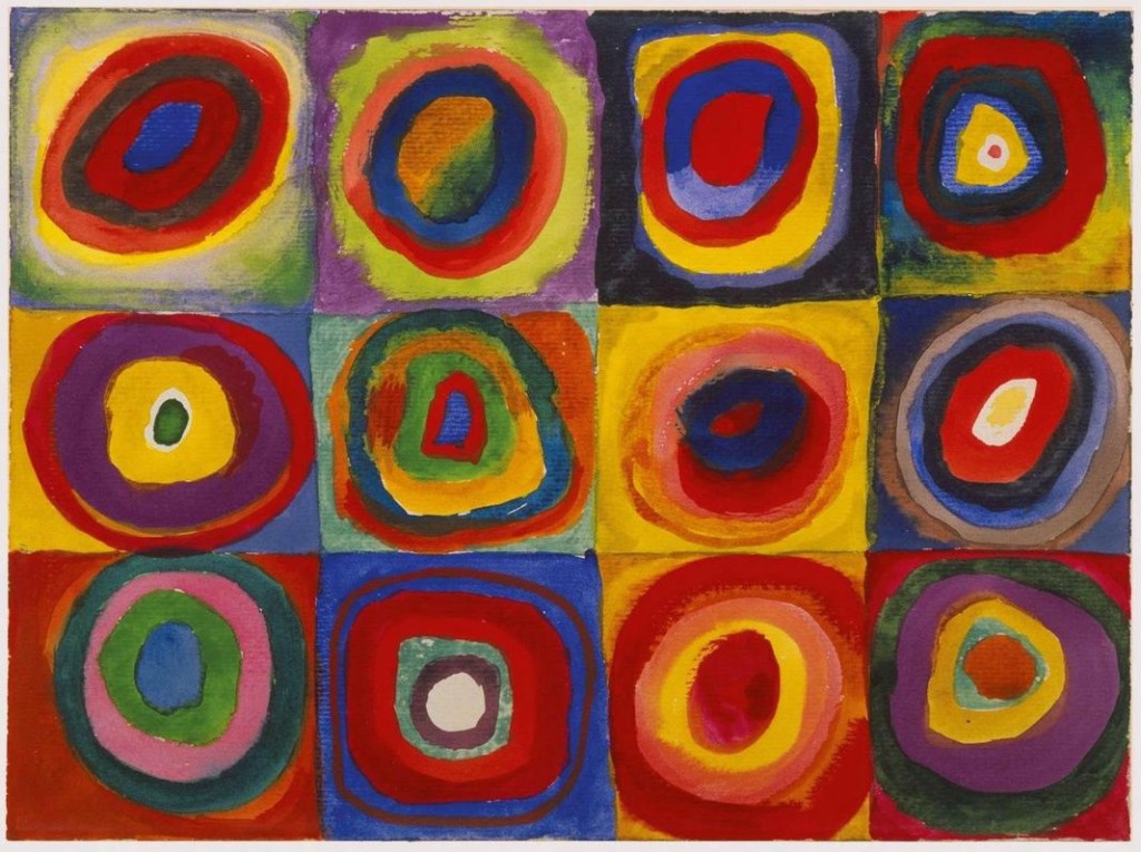 Color Study. Squares with Concentric Circles 1913
